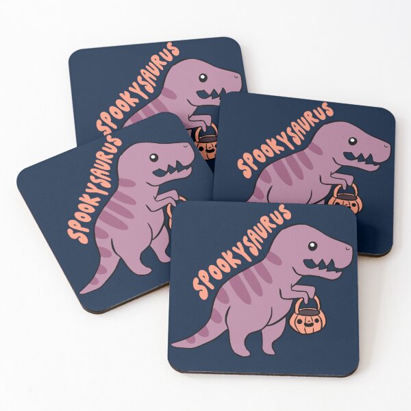 Item preview, Spooky t rex cute and funny dinosaurs ready for halloween  designed and sold by Yarafantasyart.