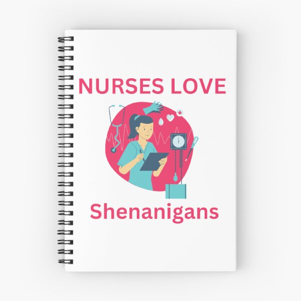 Item preview, Nurses Love Shenanigans Cyan designed and sold by funkyfreshfinds.