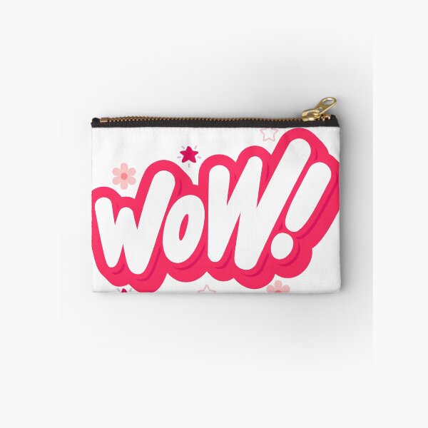 Item preview, WOW in Pink color designed and sold by HasCreations.