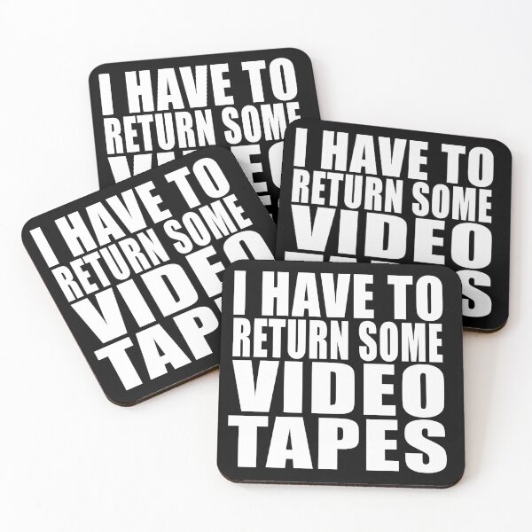 Item preview, I Have To Return Some Video Tapes designed and sold by Halloweenville.