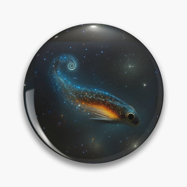 Item preview, The cosmic-Tadpole Galaxy designed and sold by Asteroid786.