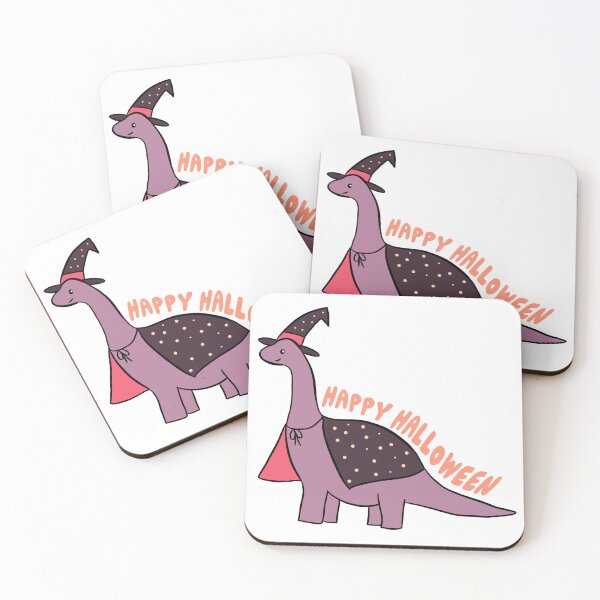 Item preview, Happy halloween Cute halloween Diplodocus dino cartoon illustration  designed and sold by Yarafantasyart.