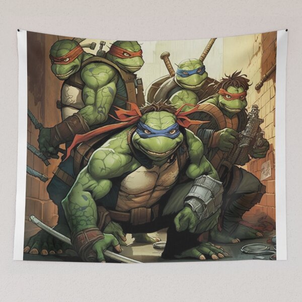 Item preview, Ninja Turtle On The Street designed and sold by WixWorks.
