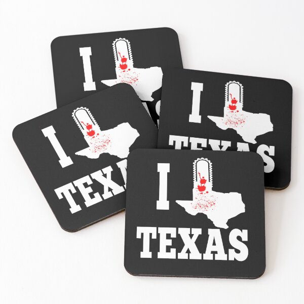 Item preview, I Love Texas - Chainsaw designed and sold by Halloweenville.