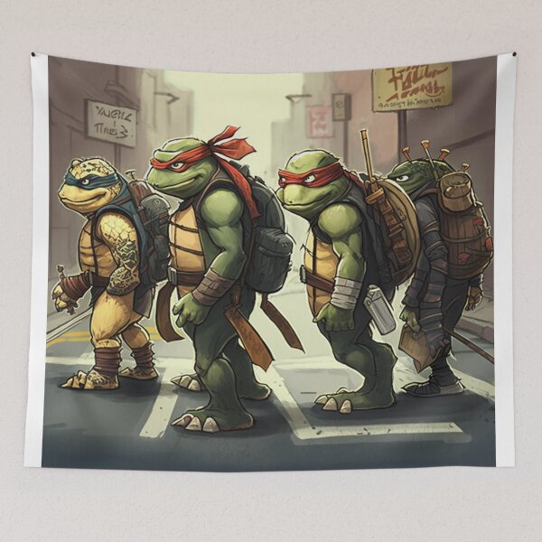 Item preview, Teenage Mutant Ninja Turtles Cartoon designed and sold by WixWorks.