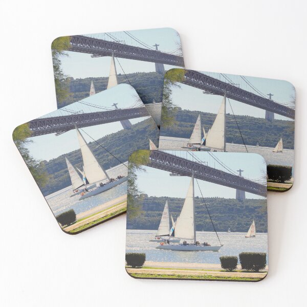 Item preview, Lisbon.  The bridge and Cristo Rei designed and sold by Tereza Pilar  Art.
