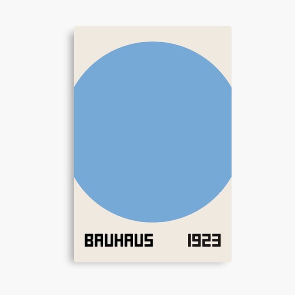 Item preview, Bauhaus Exhibition Print, Bauhaus Wall Art light blue collection, Bauhaus Exhibition Wall Decor designed and sold by re-make-.