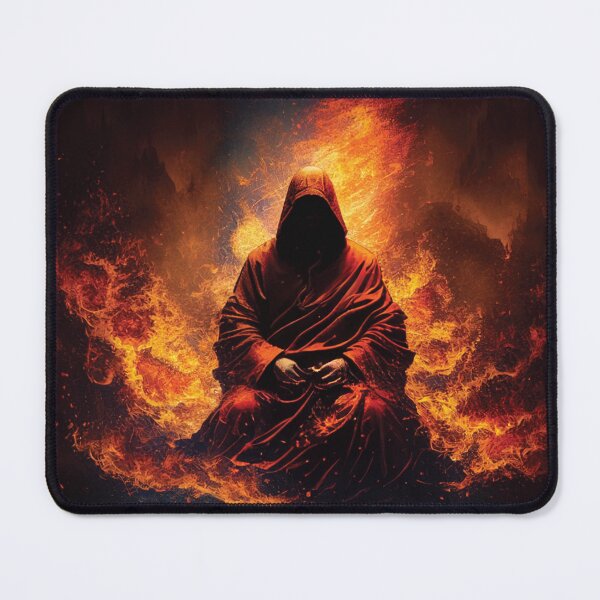 Item preview, Monk on Fire designed and sold by Plumtree81.