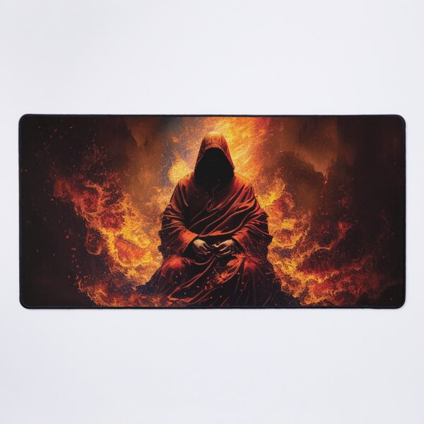 Item preview, Monk on Fire designed and sold by Plumtree81.