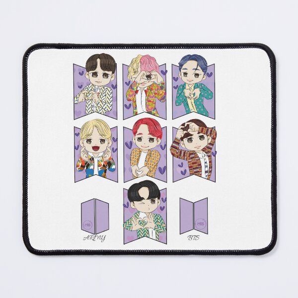 Item preview, BTS chibi design designed and sold by mbs-desing.