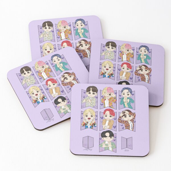 Item preview, Diseño chibi de BTS designed and sold by mbs-desing.