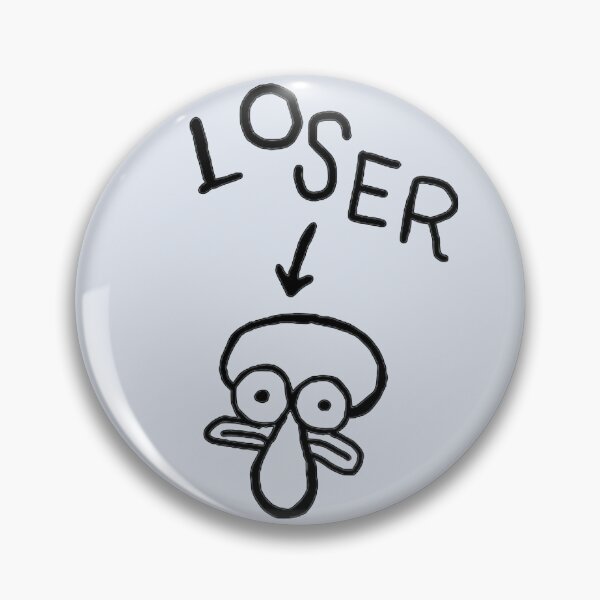 Item preview, Squidward Loser/ Spongebob Squarepants designed and sold by neelfs.