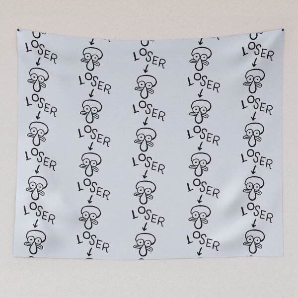 Item preview, Squidward Loser/ Spongebob Squarepants designed and sold by neelfs.