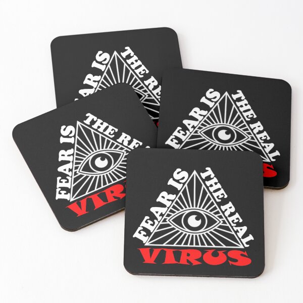 Item preview, fear is the real virus designed and sold by KAMATCHOX.