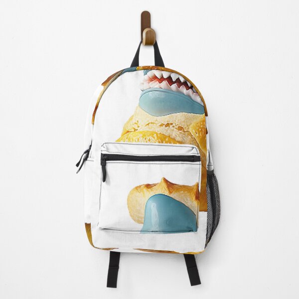 Item preview, Shark In a Croissant Stisker Design 2023 designed and sold by T3goods.