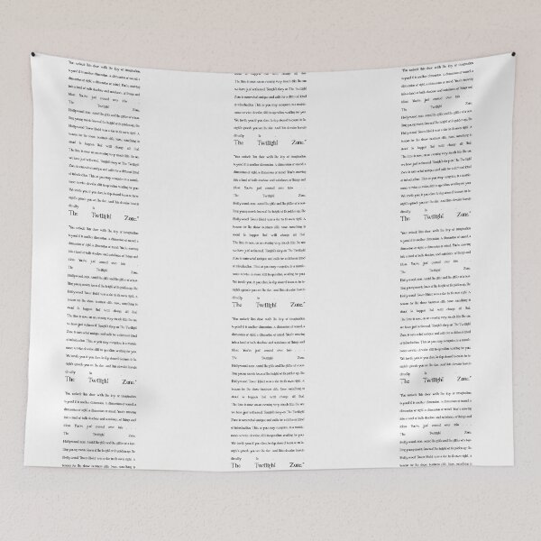 Item preview, Tower of Terror Dialogue designed and sold by Jodoillustration.