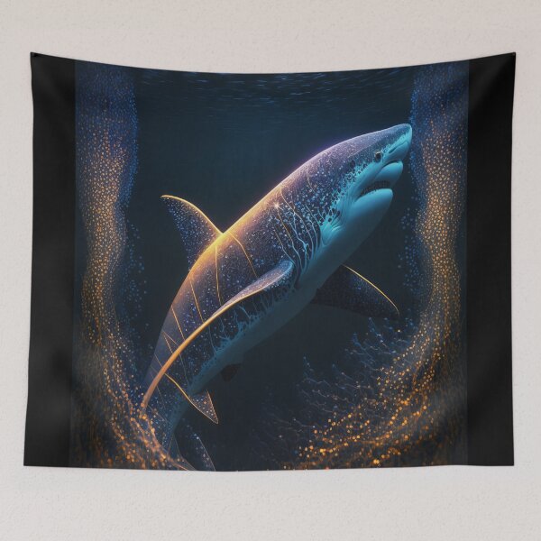 Item preview, Abstract Shark of Light 1 designed and sold by Richard-Y.
