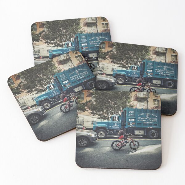 Item preview, Harlem Street Biker Kid Manhattan New York City  designed and sold by eleonoraingrid.