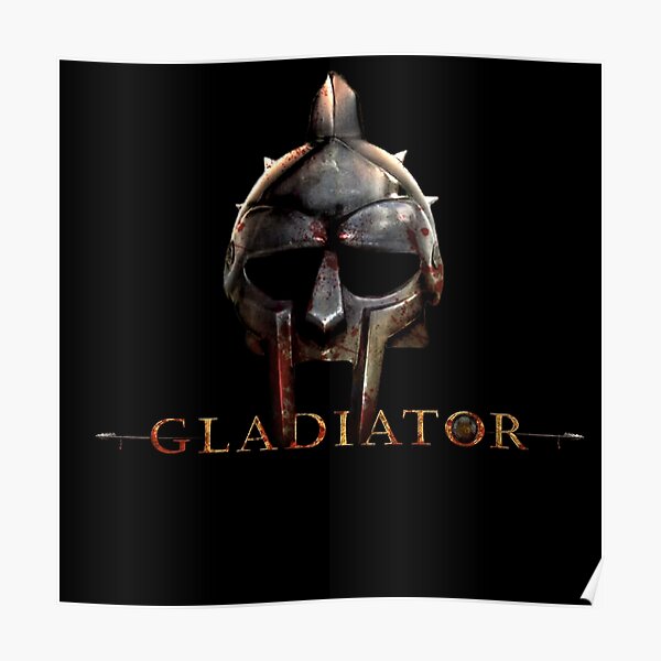 Art Mural Sur Le Theme Gladiator Redbubble