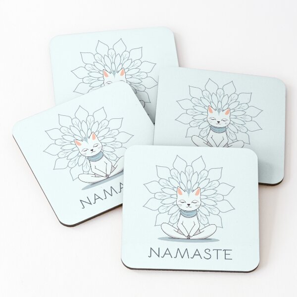 Item preview, Namaste Chill Cat Yoga  designed and sold by cetakulang.