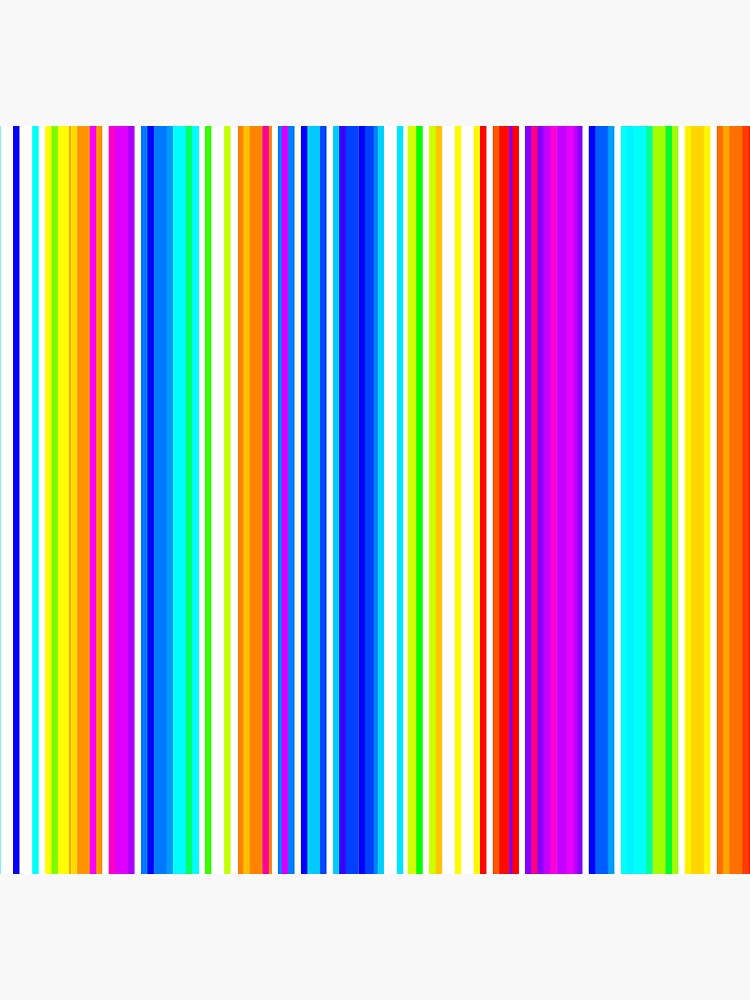 Vertical Rainbow Stripes Vinyl Vertical Rainbow Stripes Vinyl