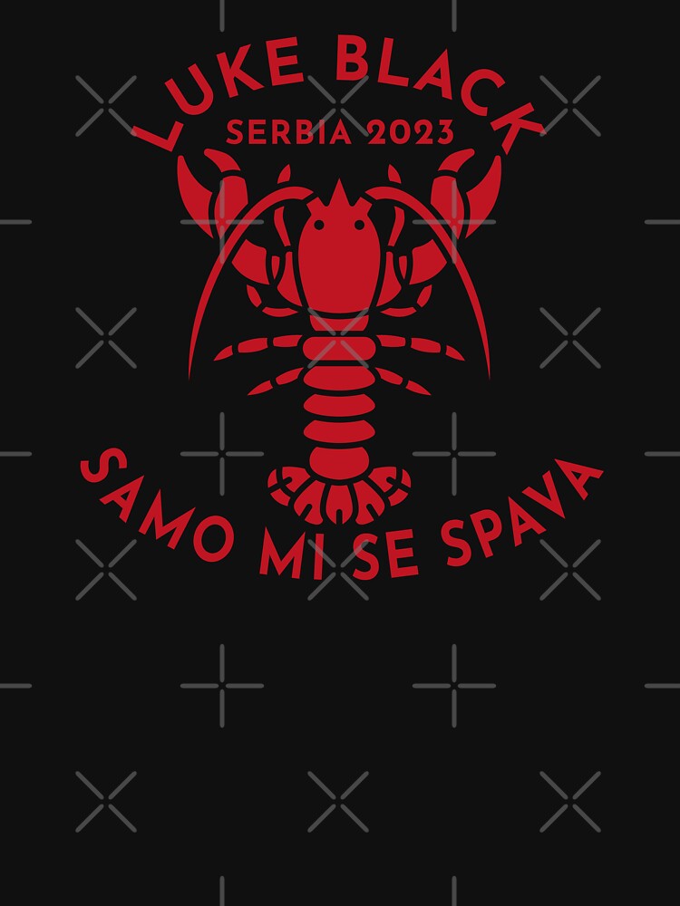Disover Samo Mi Se Spava - Luke Black - Serbia - Eurovision 2023 - United Kingdom | Essential T-Shirt