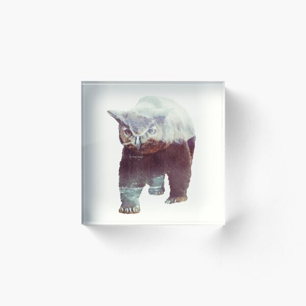 Owlbear Acrylic Block
