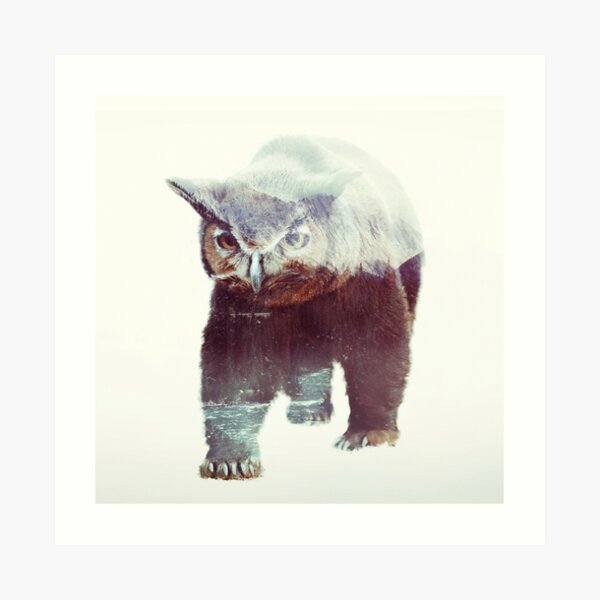 Owlbear Art Print