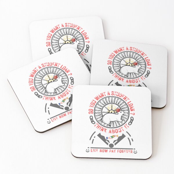 Item preview, The Rat Race "Student Loan Debt" designed and sold by KMRmerchDesigns.
