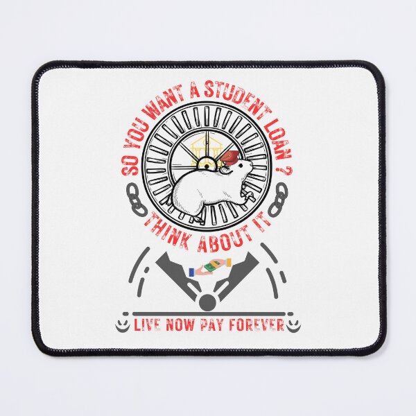 Item preview, The Rat Race "Student Loan Debt" designed and sold by KMRmerchDesigns.