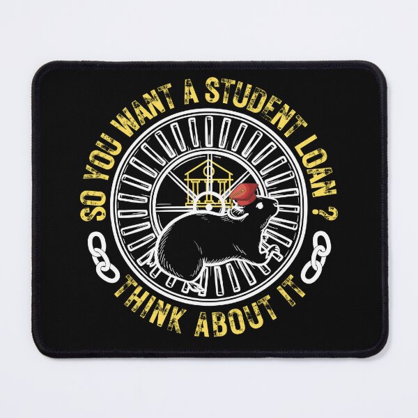 Item preview, The Rat Race "Student Loan Debt" designed and sold by KMRmerchDesigns.