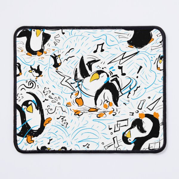 Item preview, Penguins Dancing designed and sold by StetsonSketches.