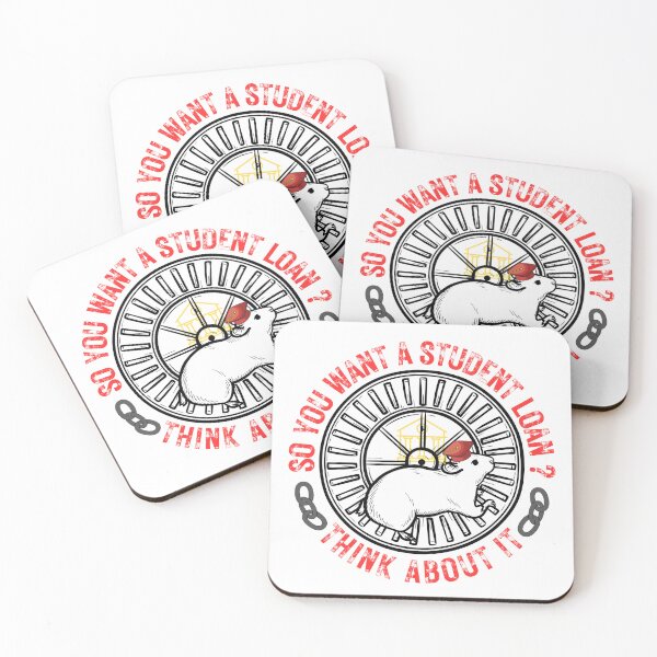 Item preview, The Rat Race "Student Loan Debt" designed and sold by KMRmerchDesigns.