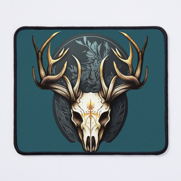 Item preview, Deer Skull Large Antlers Hunting designed and sold by FishHuntLife.
