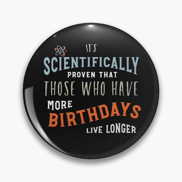 Item preview, Funny Science Fact Birthday designed and sold by whyitsme.