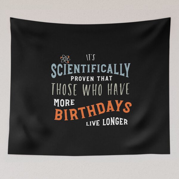 Item preview, Funny Science Fact Birthday designed and sold by whyitsme.