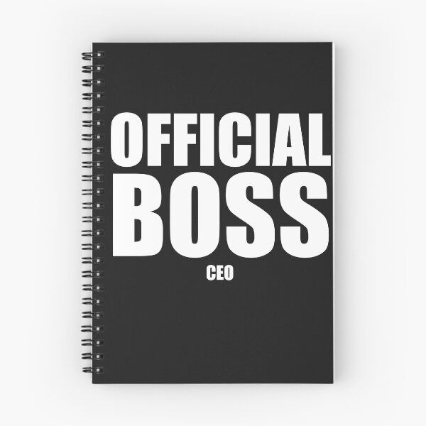 Item preview, OFFICIAL BOSS CEO DESIGN designed and sold by 2koolNation.