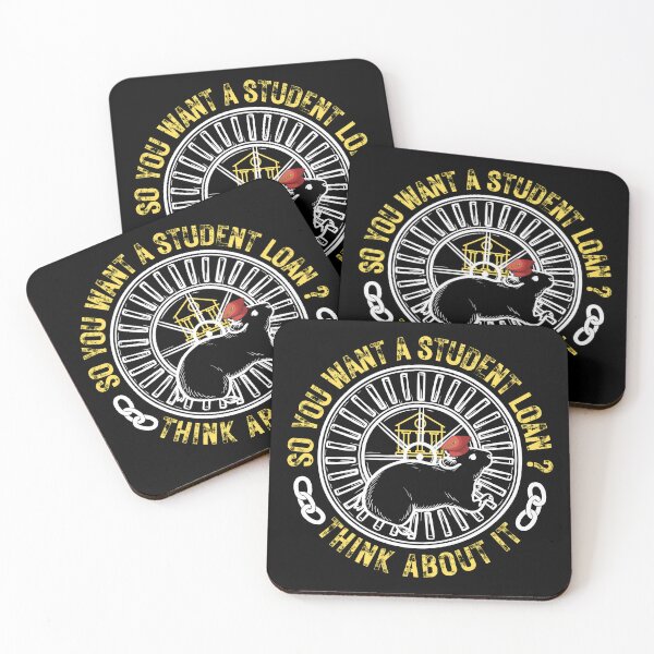 Item preview, The Rat Race "Student Loan Debt" designed and sold by KMRmerchDesigns.
