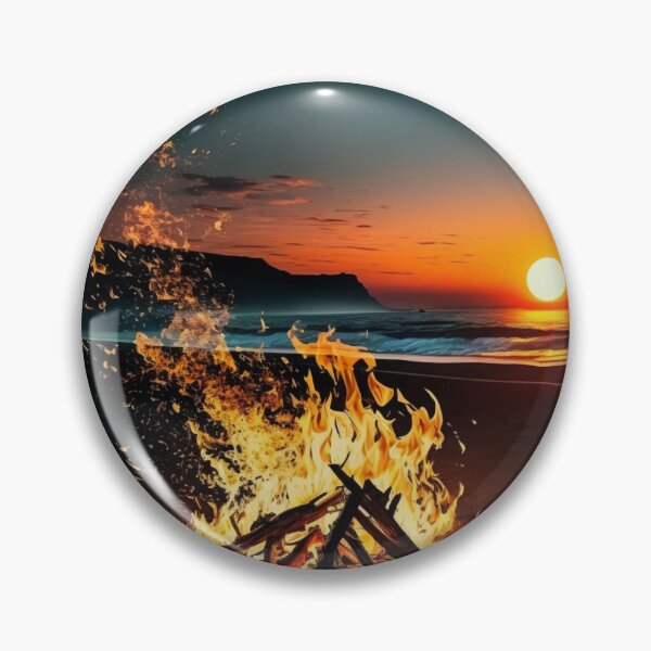 Item preview, Cozy Beach Bonfire designed and sold by OAK231.