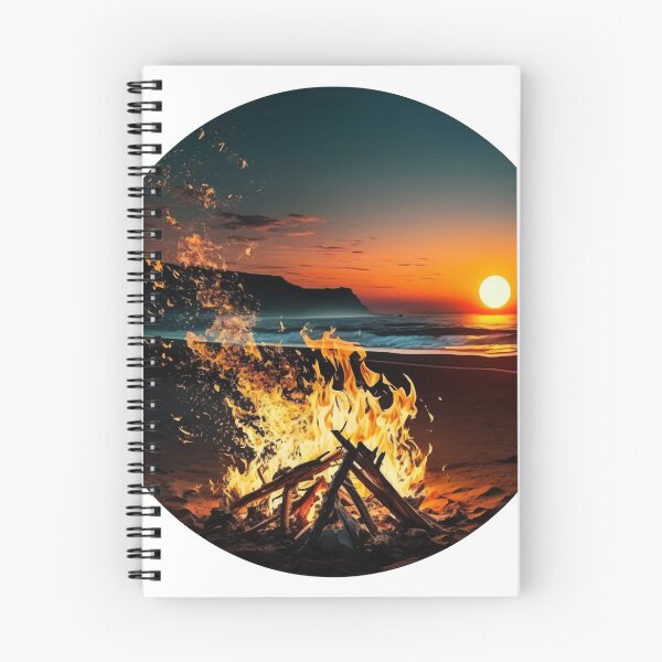 Item preview, Cozy Beach Bonfire designed and sold by OAK231.