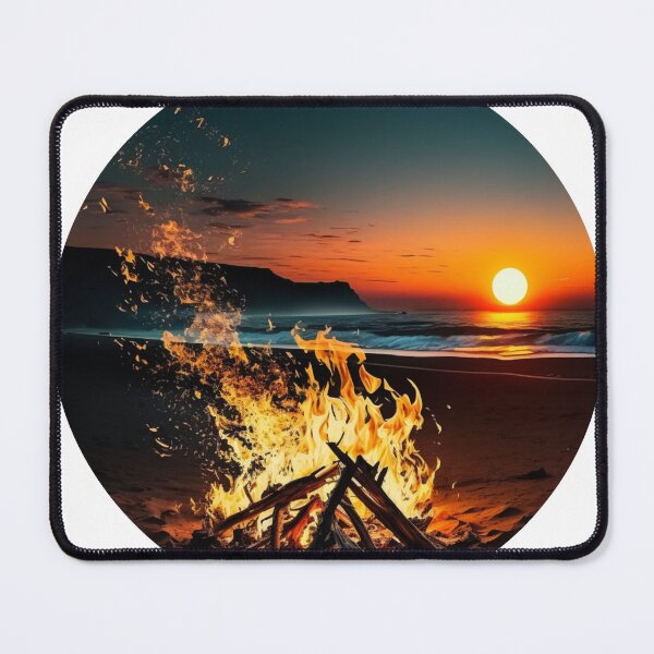 Item preview, Cozy Beach Bonfire designed and sold by OAK231.
