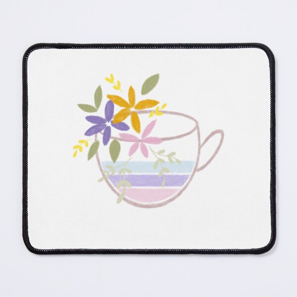 Item preview, floral tea cup designed and sold by flowerheadria.