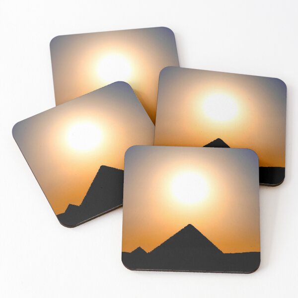 Item preview, SUBLIME #57 - Giza Pyramids in Silhouette at Sunrise/Sunset designed and sold by DEL-Productions.