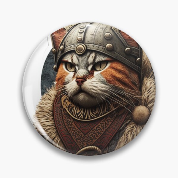 Item preview, viking cat designed and sold by myuglybackpack.