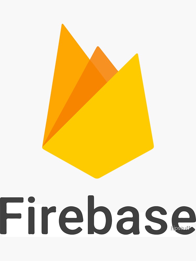 "Firebase" Sticker for Sale by hipstuff | Redbubble