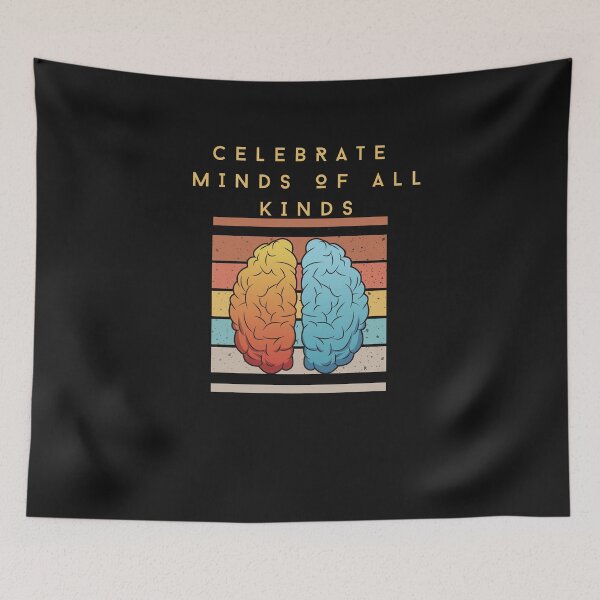 Item preview, Celebre las mentes de todo tipo designed and sold by Ikra Best.