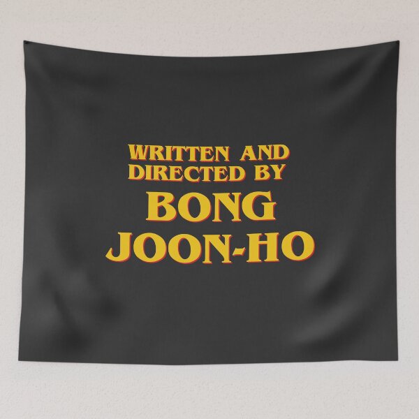 Item preview, Written and directed by Bong Joon-Ho designed and sold by ribncheese.