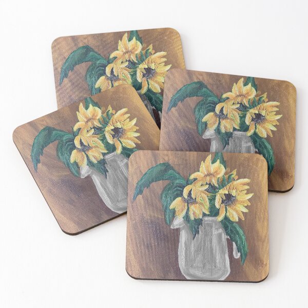 Item preview, Painted sunflowers  designed and sold by annieelovett.