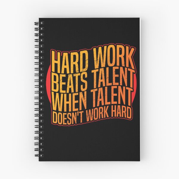 Item preview, Hard work beats talent when talent doesn't work hard designed and sold by badCasperTees.