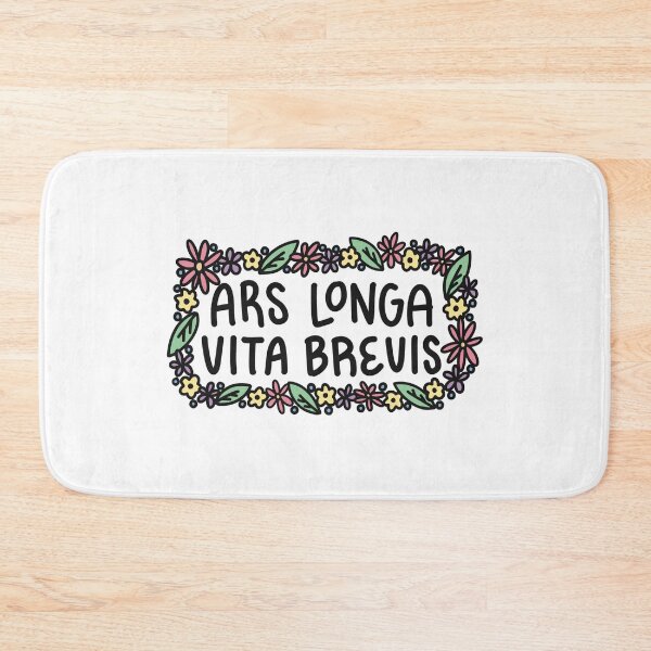 Item preview, ars longa, vita brevis designed and sold by Paige Harken Design.